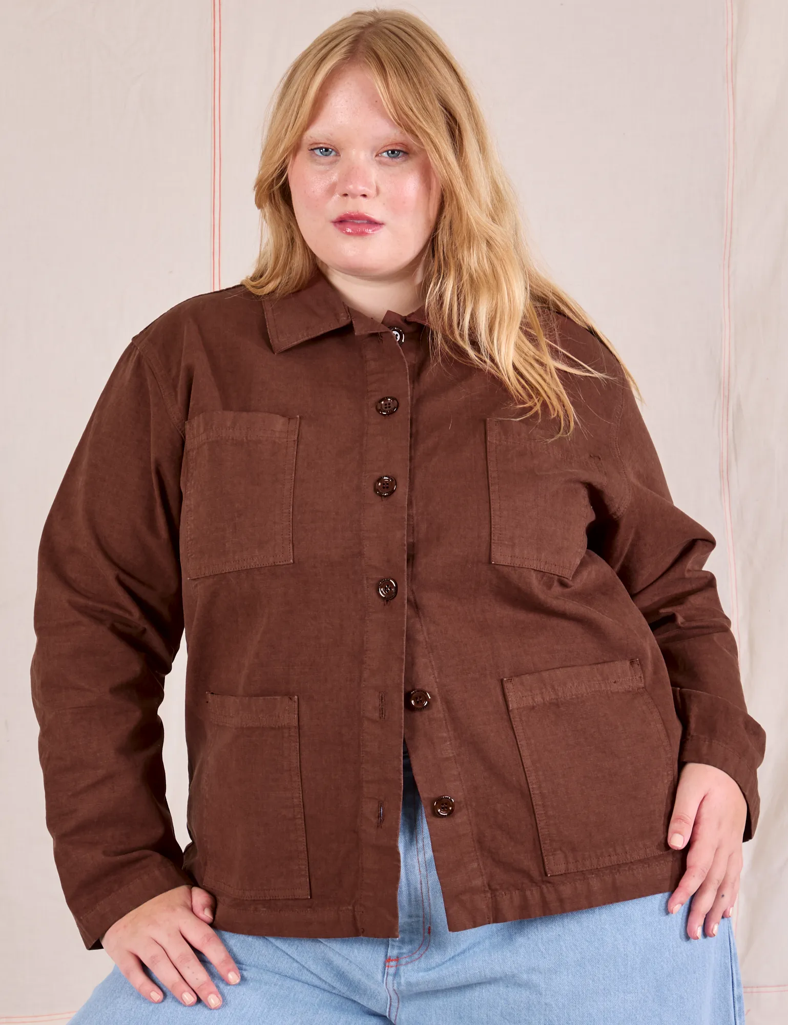 Ripstop Work Jacket - Fudgesicle Brown