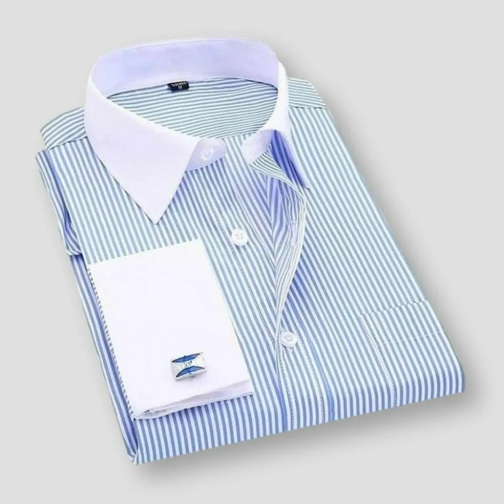Sky Madrid Long Sleeve Dress Shirt
