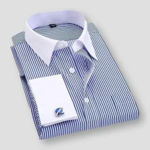 Sky Madrid Long Sleeve Dress Shirt