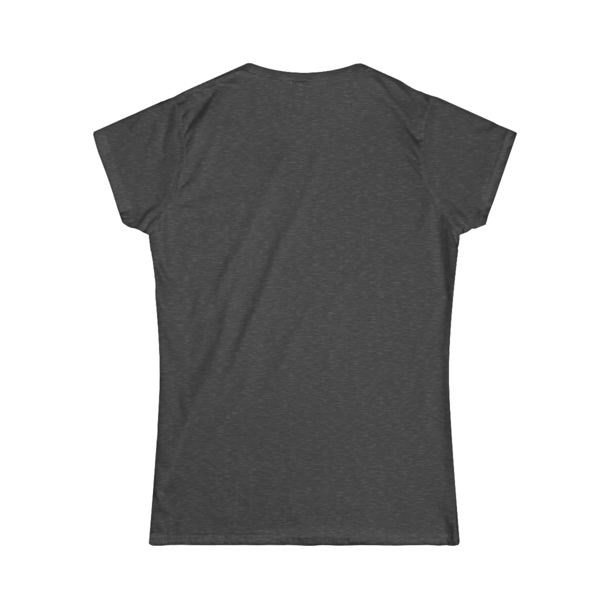 Squat Bench Deadlift Repeat - Women's Softstyle Tee -  Color Dark Logo - Pink - Plain Back