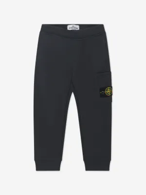 Stone Island Junior Boys Logo Pocket Joggers