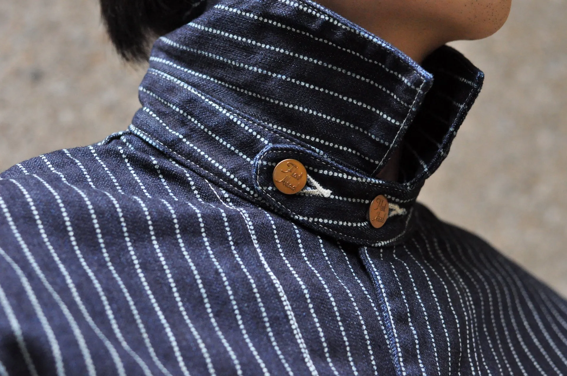 The Flat Head 11oz Indigo Wabash Coverall