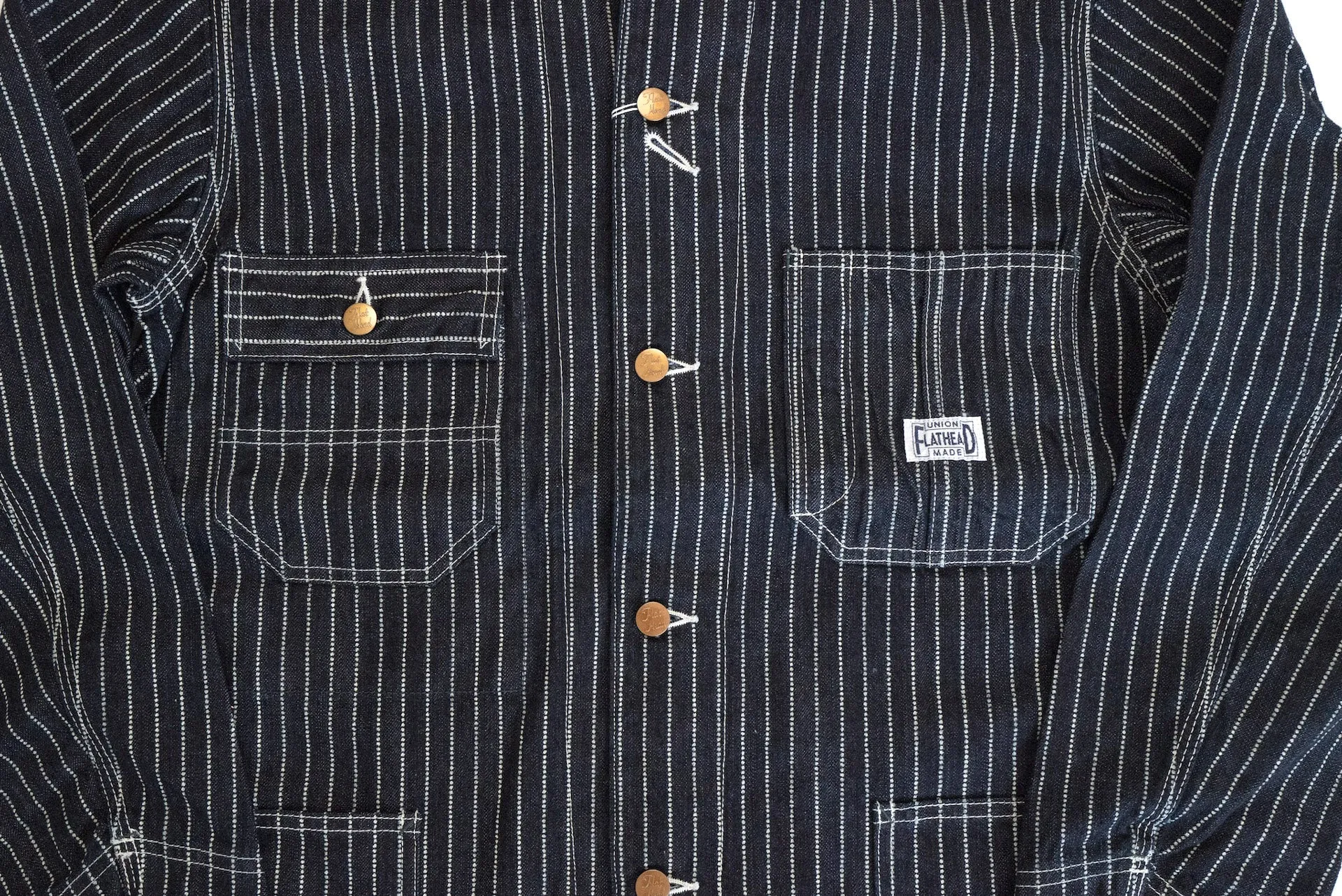 The Flat Head 11oz Indigo Wabash Coverall