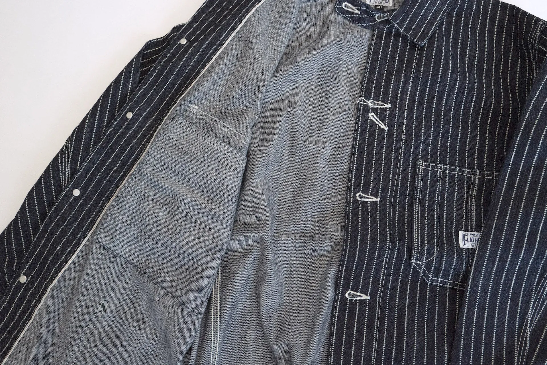 The Flat Head 11oz Indigo Wabash Coverall
