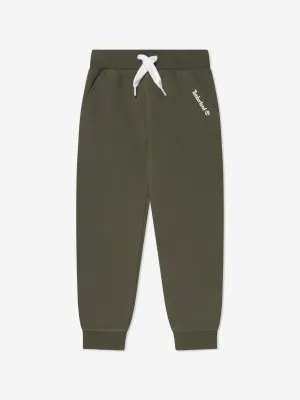 Timberland Boys Logo Joggers in Green
