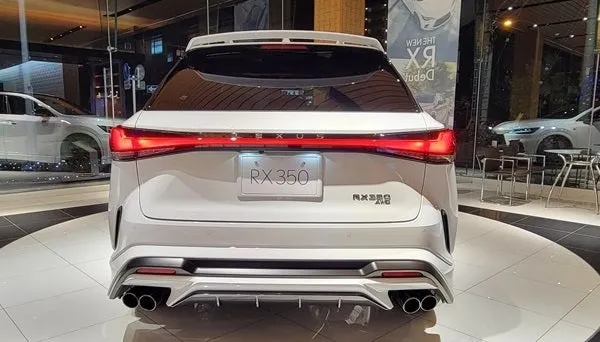 TRD JAPAN 2023-2025 Lexus RX F-Sport Factory Painted Rear Gate Wing Spoiler