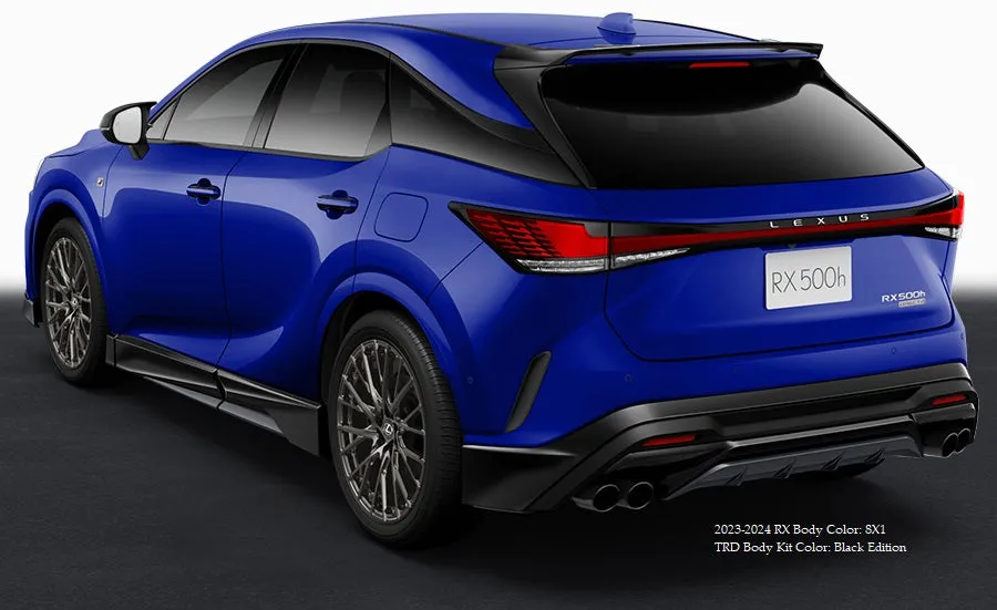 TRD JAPAN 2023-2025 Lexus RX F-Sport Factory Painted Rear Gate Wing Spoiler