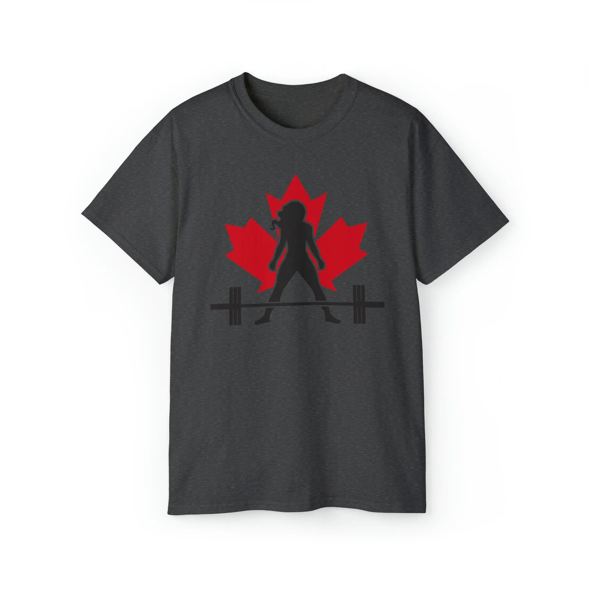 Unisex Ultra Cotton Tee - Canada Logo Light - Plain Back