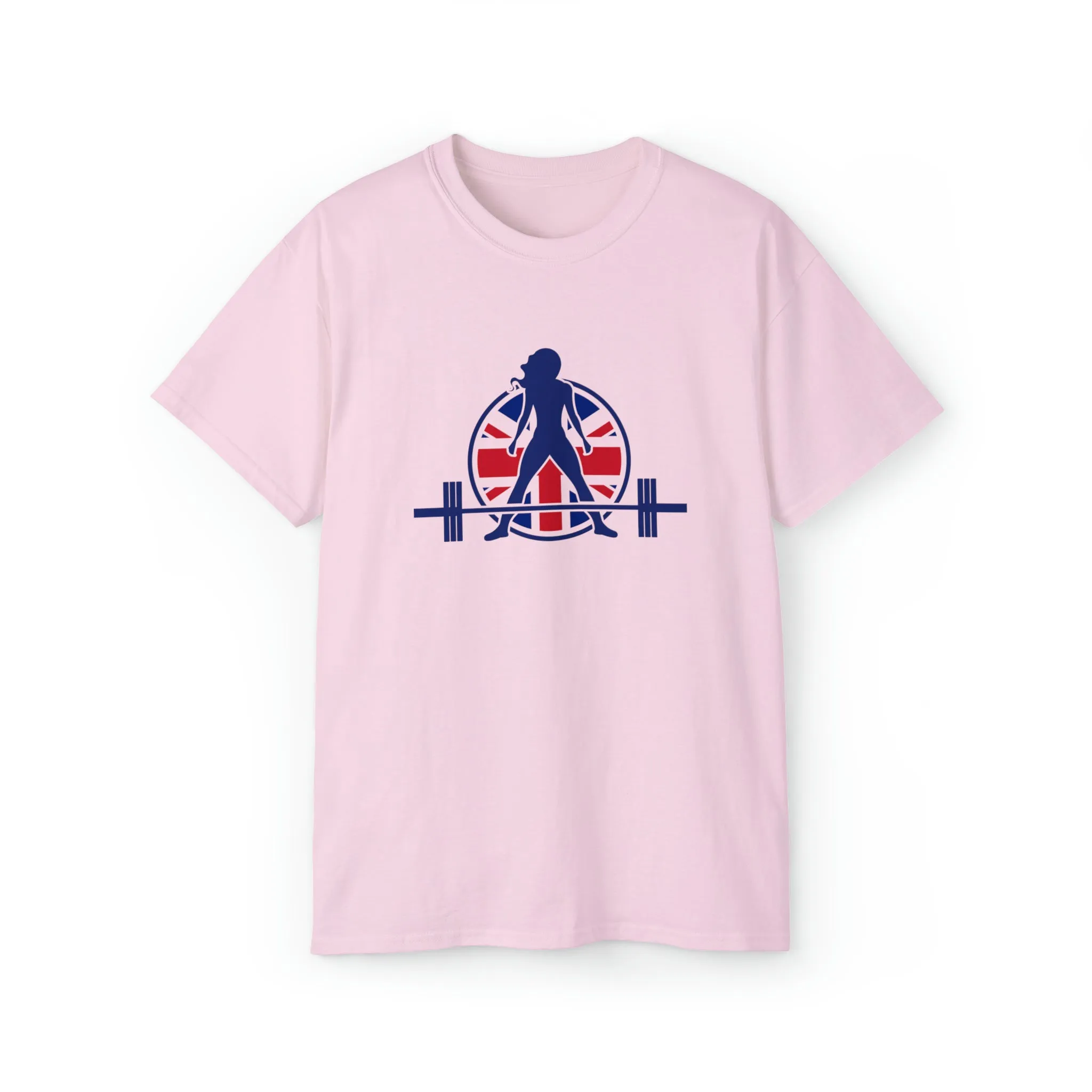 Unisex Ultra Cotton Tee - UK Logo Light - Plain Back