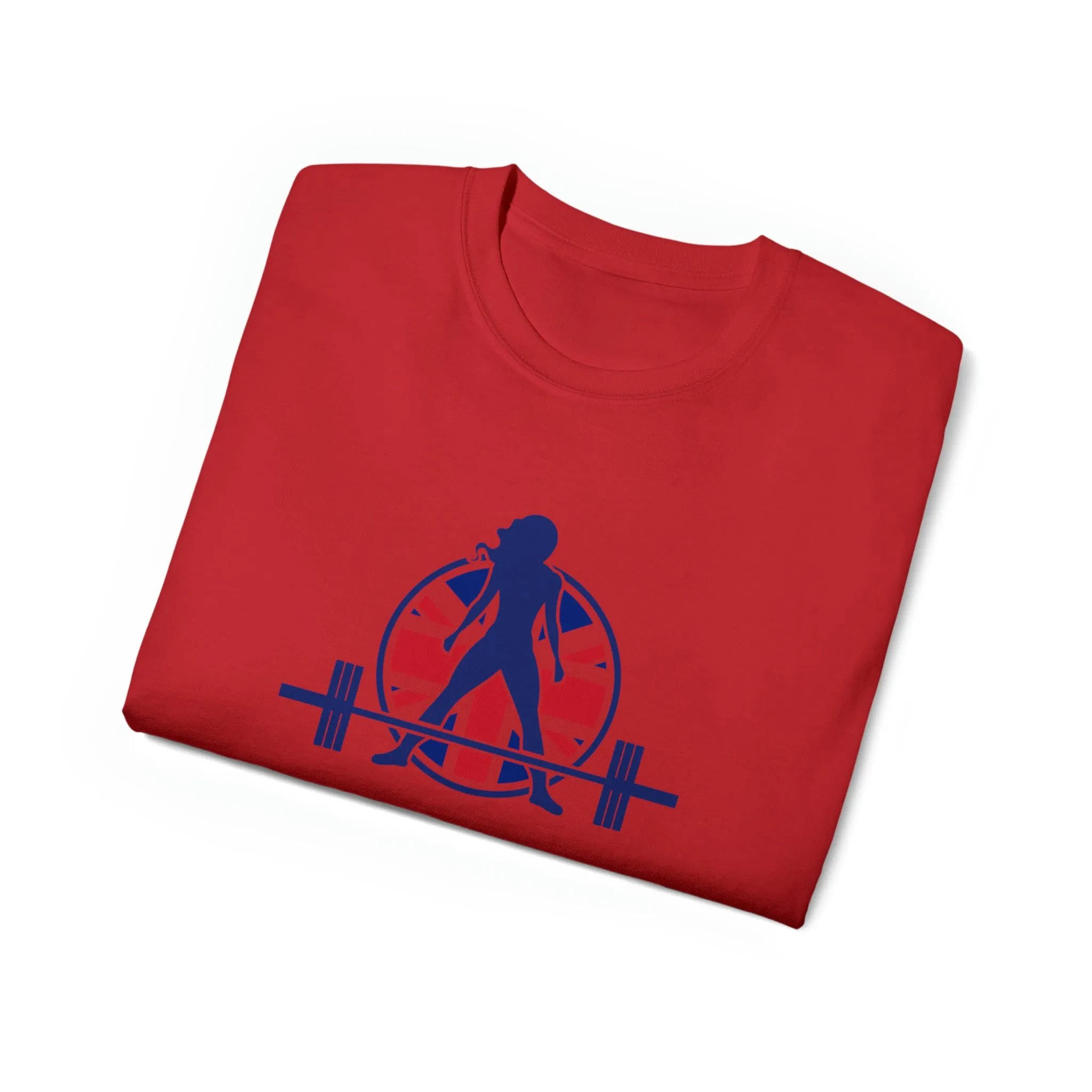 Unisex Ultra Cotton Tee - UK Logo Light - Plain Back