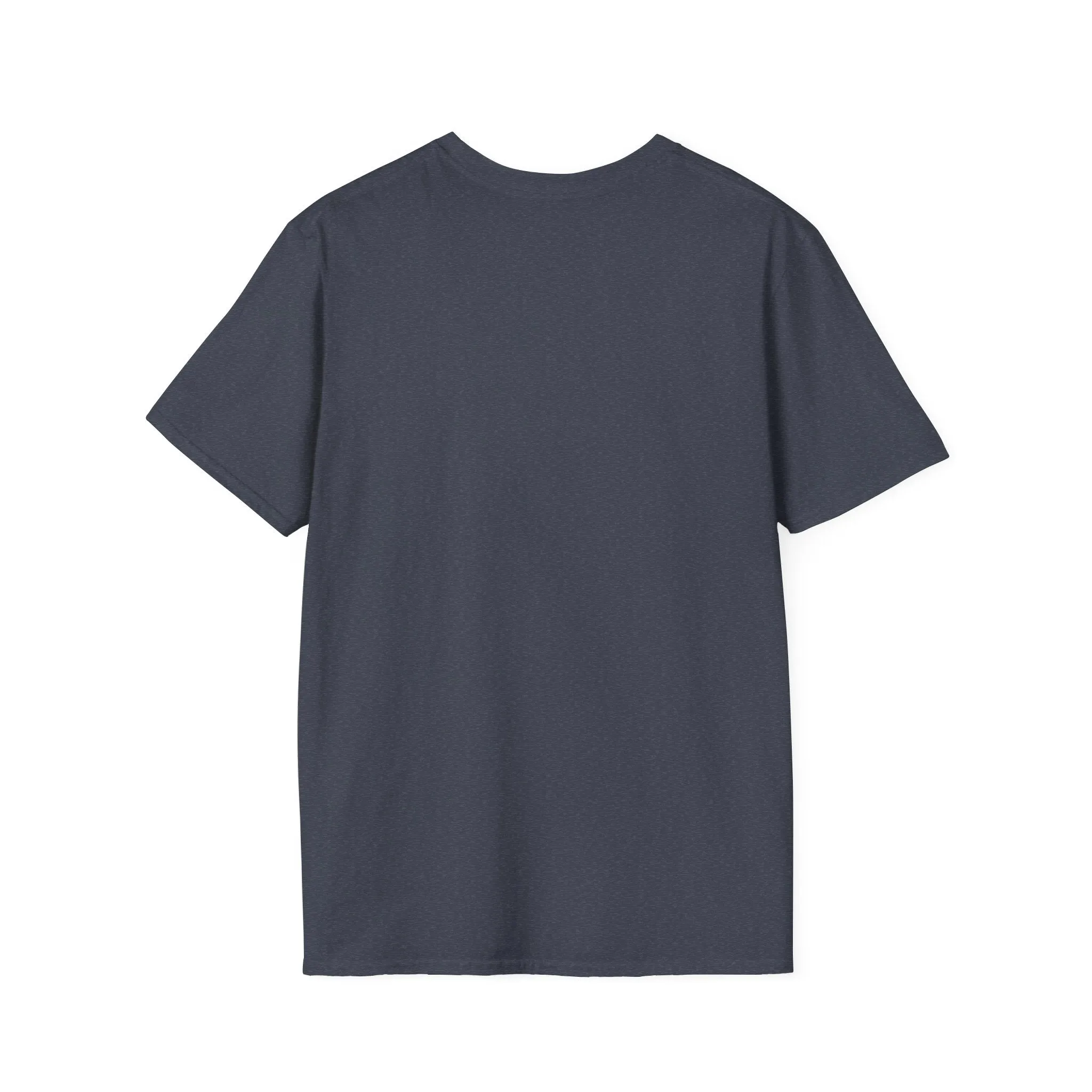 USA Barbell  - Unisex Softstyle T-Shirt - Black Logo - Plain Back