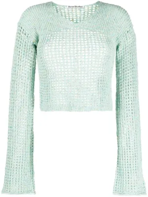V-Neck Knitted Jumper