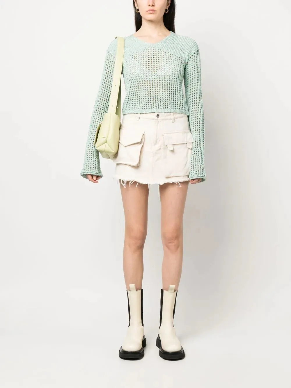 V-Neck Knitted Jumper