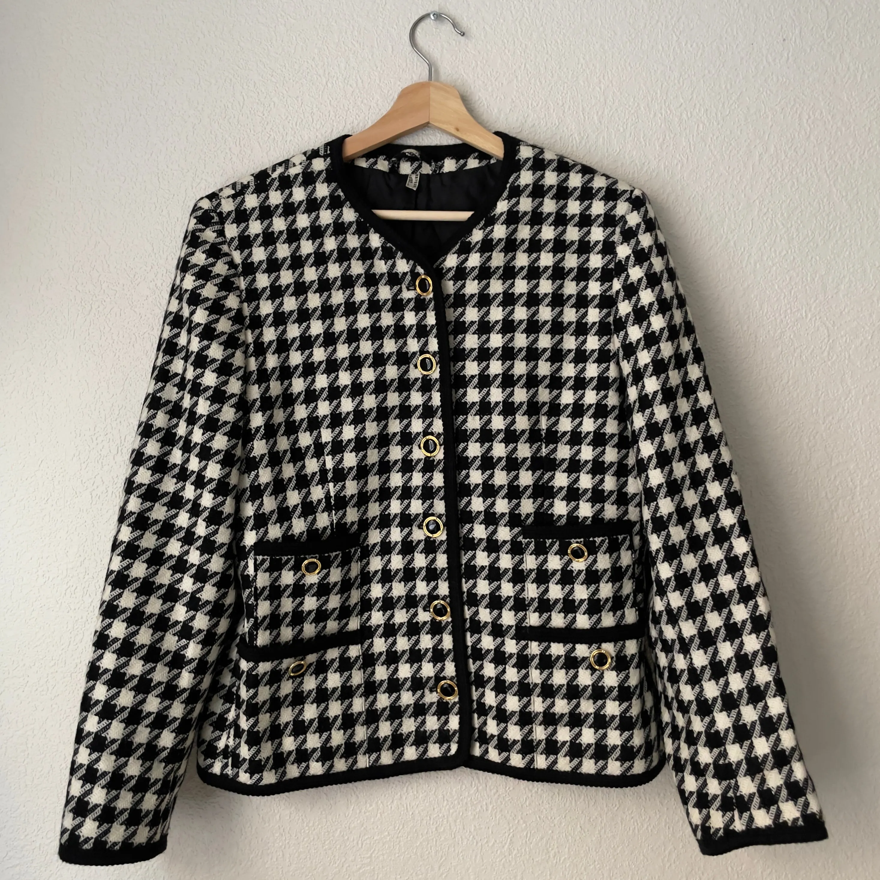Vintage Houndstooth Jacket