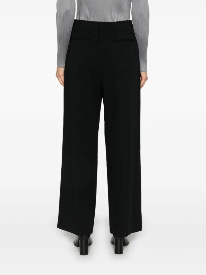 WOOL GABARDINE trousers