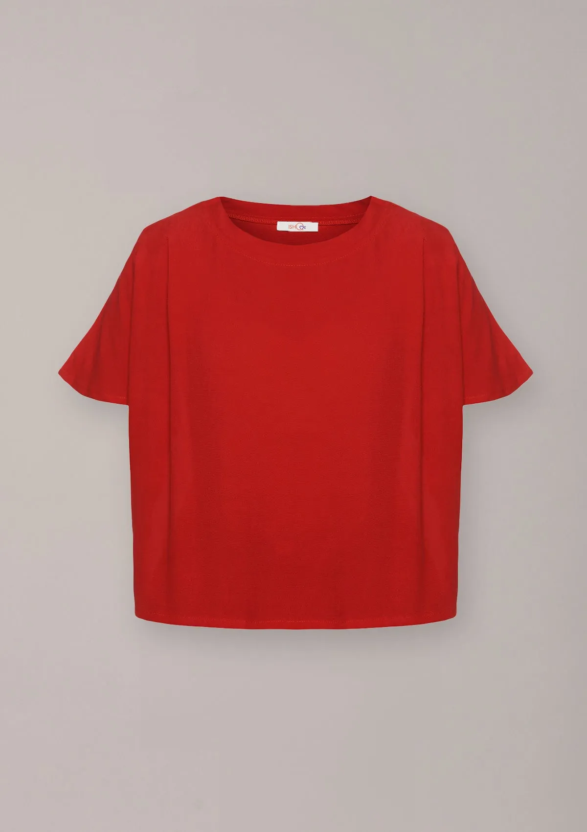 Zuhur - Pleated Shoulder Boxy Blouse